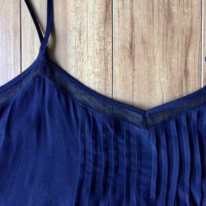 NWT GAP Women's Pin Tucked Mesh Detail Tank